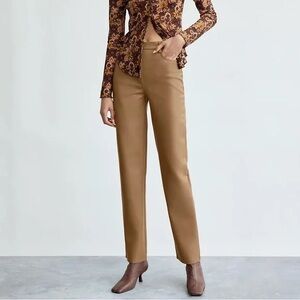 Aritzia Wilfred the Melina High-waisted Vegan Leather Pants Size 6